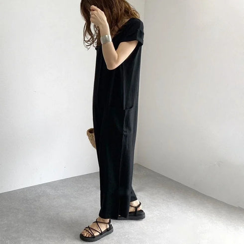 V-neck Jumpersuit Women summer 2025